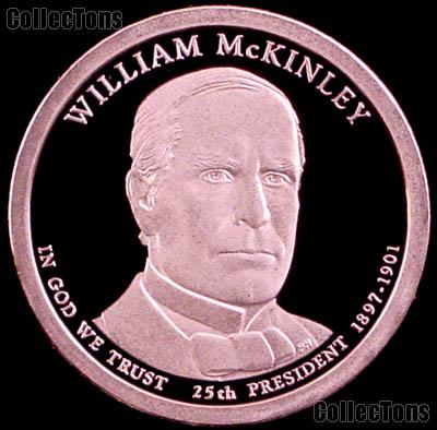2013-S William McKinley Presidential Dollar GEM PROOF Coin