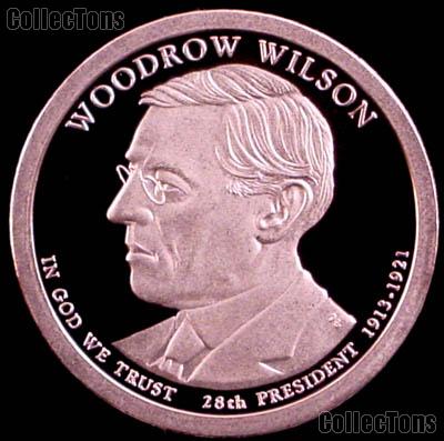 2013-S Woodrow Wilson Presidential Dollar GEM PROOF Coin