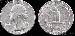 Washington Silver Quarters (1932-1964) One ROLL 40 Coin Lot G+ Condition