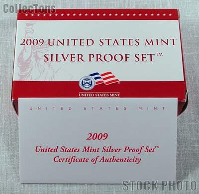 2009 SILVER PROOF SET OGP Replacement Box and COA