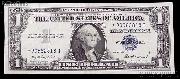 One Dollar Bill Silver Certificate STAR NOTE Series 1957 US Currency Good or Better