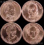 2008 P & D Presidential Dollar Set BU Full Year Set of 8 Coins from Denver & Philadelphia Mints