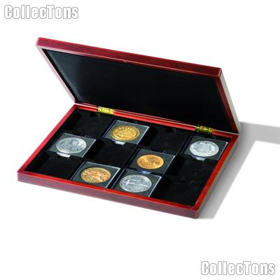 Coin Presentation Case 12 Coins in Quadrum XL Coin Holders VOLTERRA by Lighthouse