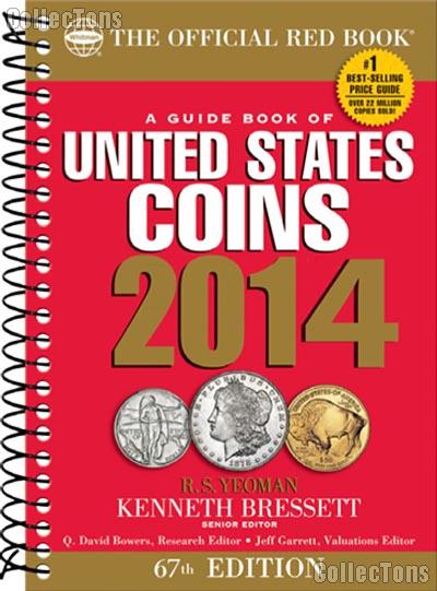 Whitman Red Book United States Coins 2014 Spiral $3.73