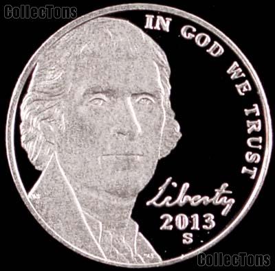 2013-S Jefferson Nickel PROOF Coin 2013 Proof Nickel Coin