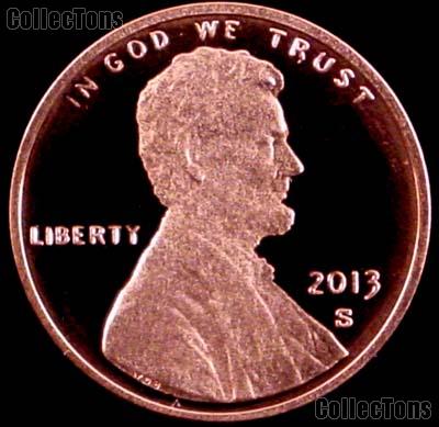 2013-S Lincoln Shield Cent * PROOF Lincoln Union Shield Penny