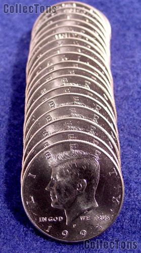 1995-P BU Kennedy Half Dollar Roll - 20 Coins