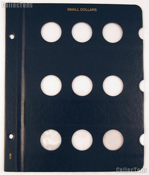 Blank Album Page for Small Dollars for Whitman Classic Coin Albums