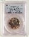 2007 Washington Presidential Dollar Missing Edge Lettering Mint Error Coin in PCGS MS 63