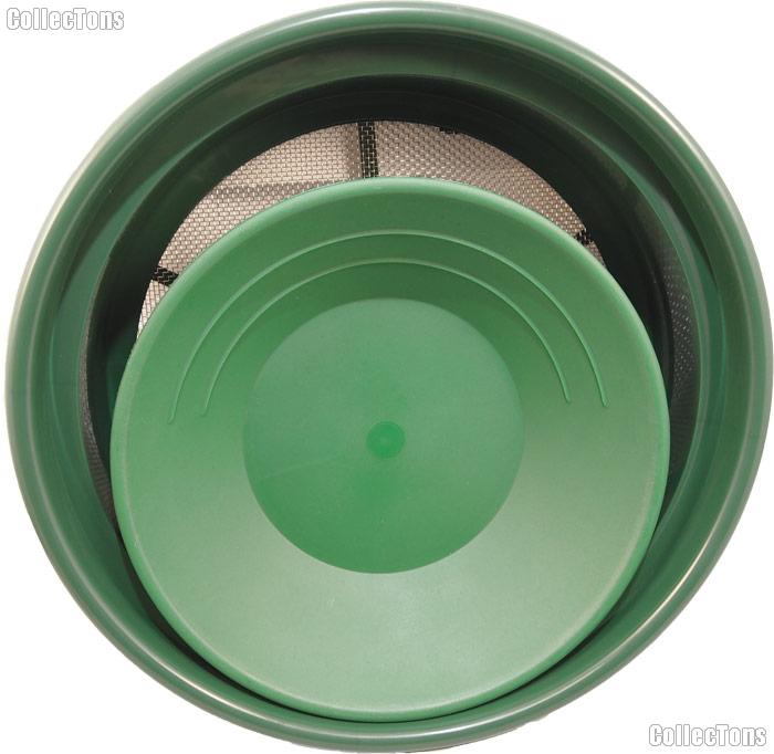 Gold Pan & 1/8" Gold Sifter Set Equipment for Prospecting