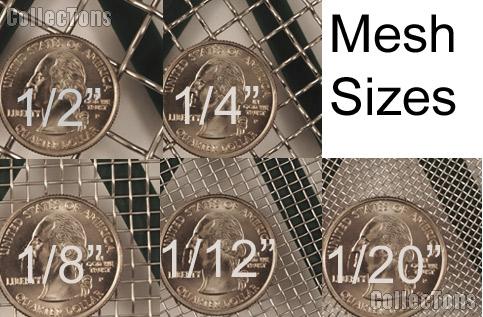 Gold Prospecting Set - 3 Sifters / Classifiers, 2 Gold Pans, Glass Vials, Tweezers, & Trowel