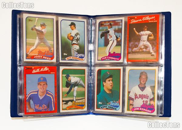 Baseball Card Collecting Starter Set / Kit MLB with 6 Baseball Card Packs & Album