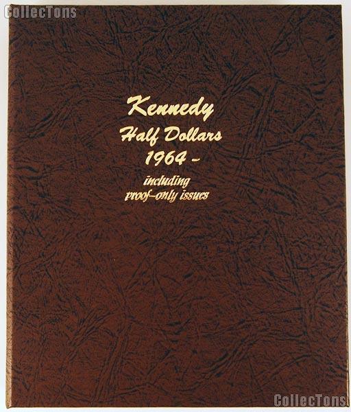 Dansco Kennedy Half Dollars with Proof 1964-2011 Album #8166