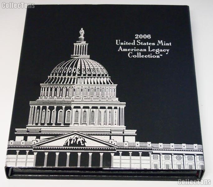 2006 American Legacy Collection Proof Set OGP Replacement Box and COA