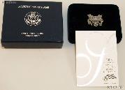 2008-W American Silver Eagle 1 oz Proof Silver Coin OGP Replacement Box and COA