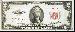 Two Dollar Bill Red Seal STAR NOTE Series 1953 US Currency Good or Better