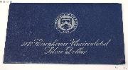 1973 Blue Eisenhower Ike Uncirculated Silver Dollar OGP Replacement Envelope