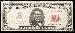 Five Dollar Bill Red Seal STAR NOTE Series 1963 US Currency