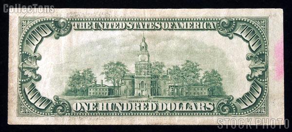 One Hundred Dollar Bill Green Seal FRN STAR NOTE Series 1934 US Currency