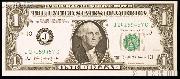 One Dollar Bill Federal Reserve Note Series 1963B BARR NOTE US Currency CU Crisp Uncirculated