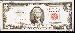 Two Dollar Bill Red Seal Series 1963 US Currency CU Crisp Uncirculated