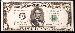 Five Dollar Bill Green Seal FRN Series 1950 US Currency CU Crisp Uncirculated