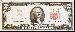 Two Dollar Bill Red Seal STAR NOTE Series 1963 US Currency CU Crisp Uncirculated