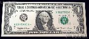 One Dollar Bill Green Seal FRN STAR NOTE Series 1995 US Currency CU Crisp Uncirculated