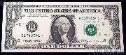 One Dollar Bill Green Seal FRN STAR NOTE Series 1999 US Currency CU Crisp Uncirculated