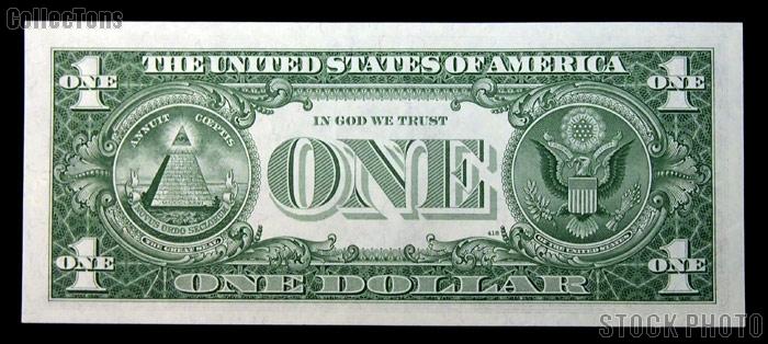 One Dollar Bill Silver Certificate STAR NOTE Series 1957 US Currency CU Crisp Uncirculated