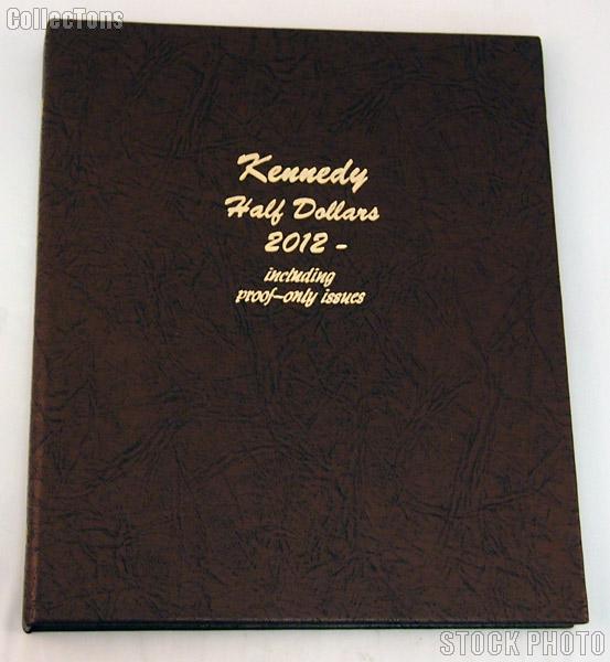 Dansco Kennedy Half Dollars with Proof 2012-2016 Album #8167