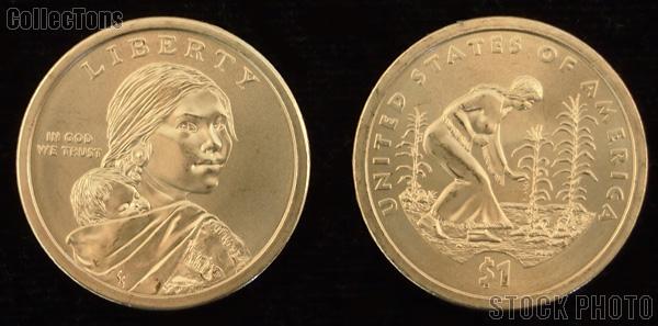 Native American Dollar (2009) One Coin Brilliant Uncirculated Condition