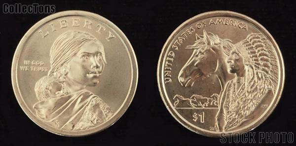 Native American Dollar (2012) One Coin Brilliant Uncirculated Condition