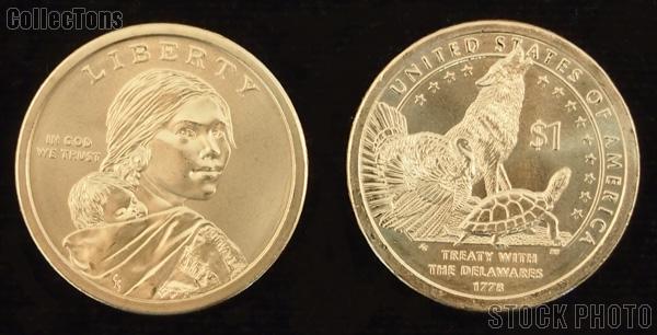 Native American Dollar (2013) One Coin Brilliant Uncirculated Condition