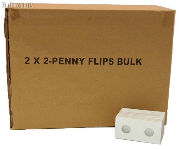 5,000 2x2 Cardboard Coin Holders CENTS