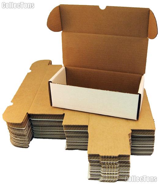 10 Sports Cards Storage Boxes by BCW 500 Count Cardboard Storage Boxes