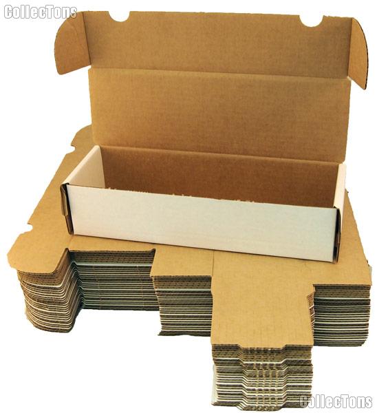10 Trading Card Storage Boxes by BCW 660 Count Cardboard Storage Boxes