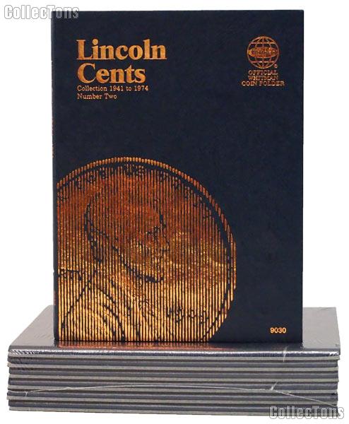 Whitman Lincoln Cents Folder 1941-1974 #9030