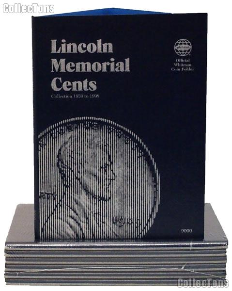 Whitman Lincoln Memorial Cents Folder 1959-1998 #9000