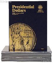 Whitman Presidential Dollars Folder 2012-2016 #2182