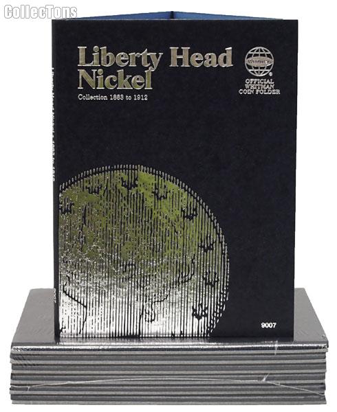 Whitman Liberty Head Barber Nickels Folder 9007