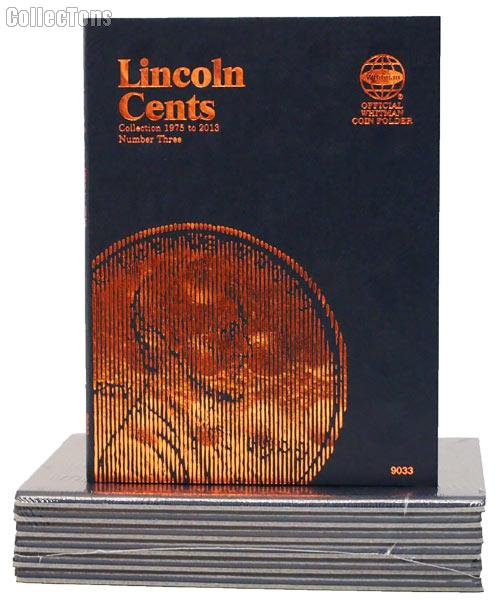 Whitman Lincoln Cents from 1975-2013 Folder 9033
