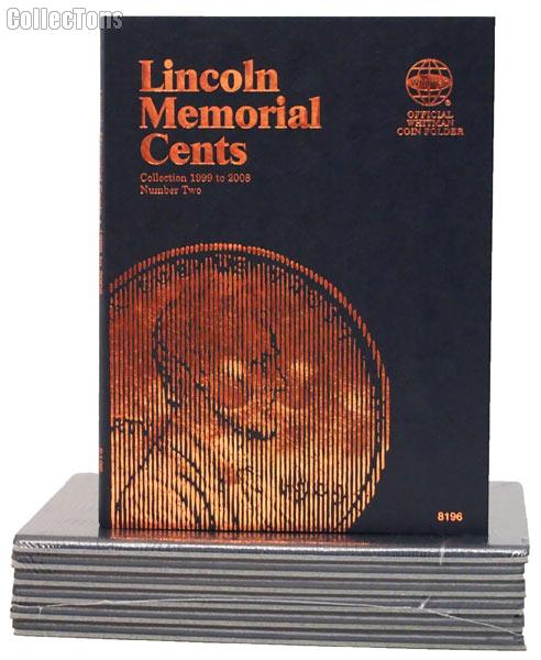 Whitman Lincoln Memorial Cents 1999-2008 Folder 8196