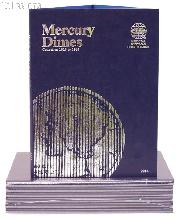 Whitman Mercury Dimes 1916-1945 Folder 9014