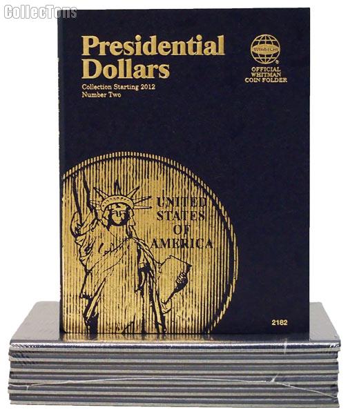 H.E Harris Coin Folder # 2278 Presidential  Dollars #2 p&d mints 2012-2016 