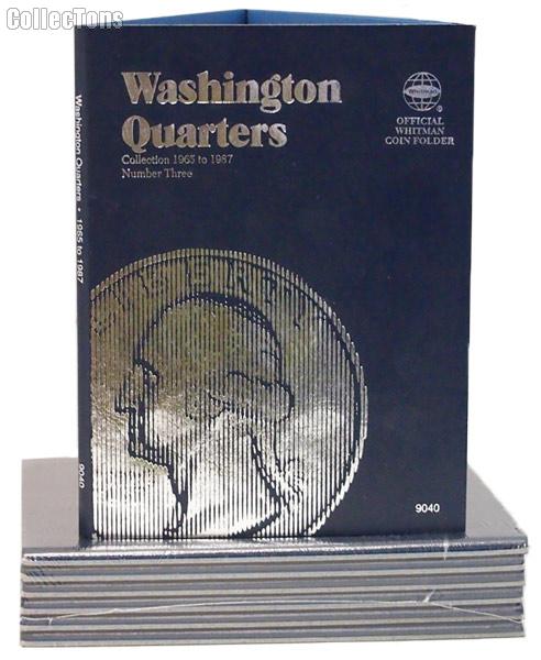 Whitman Washington Quarters 1965-1987 Folder 9040