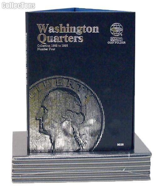 Whitman Washington Quarters 1988-1998 Folder 9038