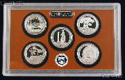 2013 National Parks Quarter Proof Set - 5 Coins