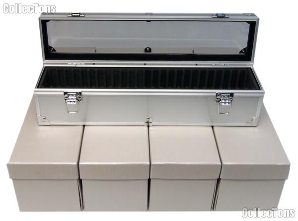 Aluminum Storage Box for 25 Universal Coin Slab Holders