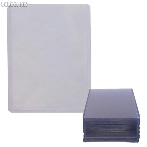 Sports Card Holder 3x4 25 Pack Heavy Duty Plastic Top Loaders